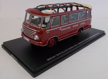 PER326 - Bus BERLIET GLA 5S Dubos 1951 N°18 Excelsior Garage Lourdes versie découvert beperkt tot 150 exemplaren