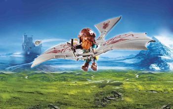 PLAY9342 - Dwerg met deltavlieger