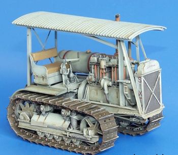 PLS064 - CATERPILLAR M-1 sixty militaire versie in kit om te monteren en te schilderen