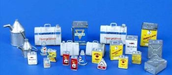 PLS106 - Diverse miniatuur olieblikjes om te schilderen 25 stuks