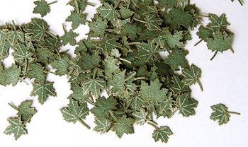PLS253 - mm miniatuur groene esdoornbladeren voor diorama