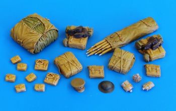PLS4047 - Set miniatuur 14/18 Britse soldaten om te schilderen voor diorama 23 stuks
