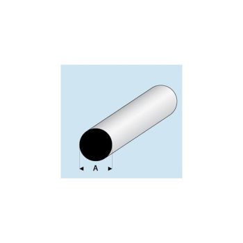 ART2400-52 - Rond styreen profiel diameter 1mm - 3x33cm