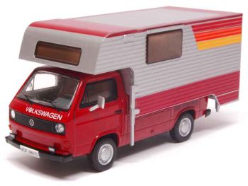 PRX11527 - VOLKSWAGEN T3 camper afneembare bak rood