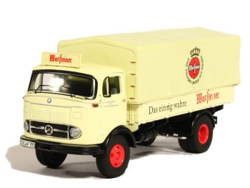 PRX12158 - MERCEDES BENZ LP911 4x2 Warsteiner flatbed 1959 beperkt tot 500 eenheden