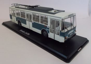 PRXPCL47066 - Elektrische stadsbus SKODA 14TR Eberswalde groen en wit