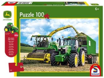SCM56315 - Puzzel 100 stuks JOHN DEERE 6195M 36x24cm