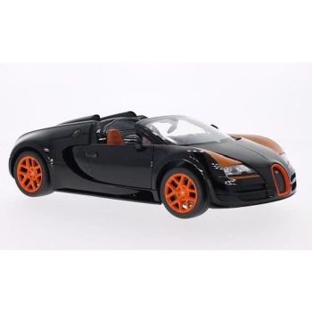 RAS43900NOIREORANGE - BUGATTI Veyron 16.4 Grand Sport Speed zwart oranje