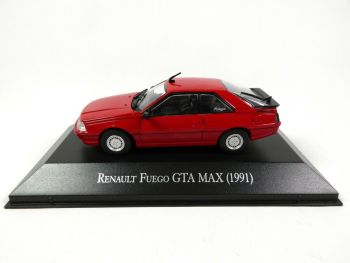 MAGARGAQV01 - RENAULT Fuego GTA MAX 1991 rood verkocht in blister