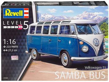 REV07009 - VOLKSWAGEN T1 Samba Bus-model om te monteren en te schilderen