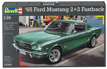 REV07065 - FORD Mustang 2+2 Fastback 1965 model om in elkaar te zetten en te schilderen