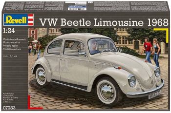 REV07083 - VOLKSWAGEN Kever 1500 Limousine 1968 model om in elkaar te zetten en te schilderen