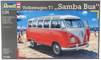 REV07399 - VOLKSWAGEN T1 Samba Bus-model om te monteren en te schilderen