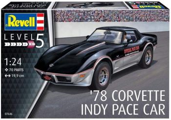 REV07646 - CHEVROLET Corvette 1978 Indy Space automodel om te monteren en te schilderen