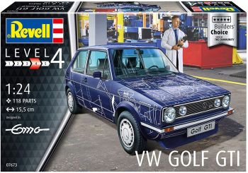 REV07673 - VOLKSWAGEN Golf GTI Builders Choice-model om te monteren en te schilderen