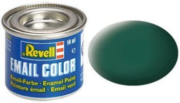 REV32148 - Mat groene emaille verf 14ml