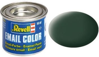 REV32168 - RAF Matte Donkergroene Emaille Verf 14ml