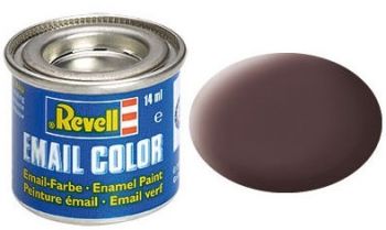 REV32184 - Mat bruine emaille verf 14ml