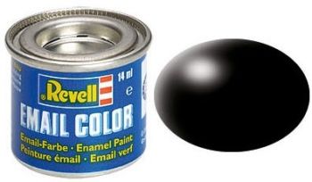 REV32302 - Satijnzwarte emailverf 14ml