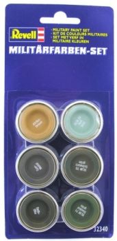 REV32340 - Kit militaire kleuren 6 potjes van 14ml
