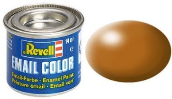 REV32382 - Satijn okerbruine emailverf 14ml