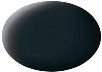 REV36106 - Mat teer zwarte acrylverf pot 18 ml