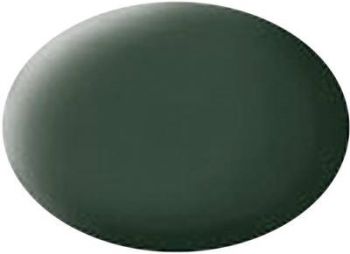 REV36168 - RAF mat donkergroene acrylverf 18 ml pot