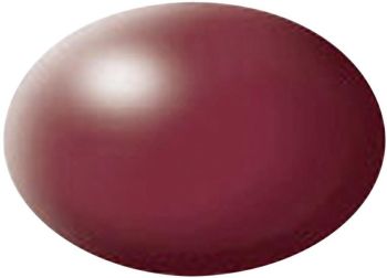 REV36331 - Satijn donkerrode acrylverf pot 18 ml