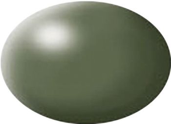 REV36361 - Satijn olijfgroene acrylverf pot 18 ml