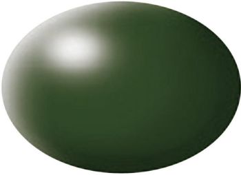 REV36363 - Satijn donkergroene acrylverf pot 18 ml