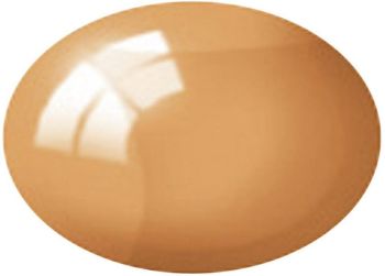 REV36730 - Transparant oranje acrylverf pot van 18 ml