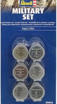 REV39075 - Acrylverf Military Set 6 kleuren pot van 5ml