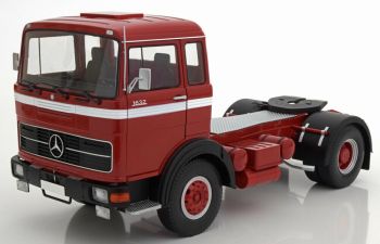 RK180021 - MERCEDES BENZ LPS 1632 4x2 1969 rood gelimiteerd tot 700 exemplaren