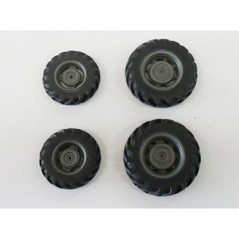 ART04239 - 4 tractorwielen - voor 38 mm - achter 49 mm