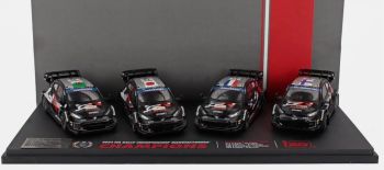 IXORAM966SET.2 - Set van 4 TOYOTA GR Yaris Rally1 Hybrid FIA Kampioenen 2024