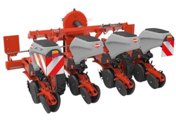 REP290 - Zaaimachine KUHN Kosma TM 4 rijen - Grijze uitgave