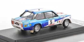 TRORRAL106 - FIAT 131 Abarth #5 1ste in de rally van Portugal 1980 W.ROHRL / C.GEISTDÖRFER - Gelimiteerd tot 150 stuks