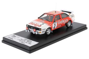 TRORRBE50 - AUDI Quattro #2 1er aux Boucles de SPA 1983 M.DUEZ / W.LUX - Beperkt tot 150ex.