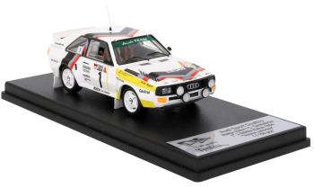 TRORRDE30 - AUDI Quattro Sport #1 1ste Rallye Städte 1984 W.ROHRL / C.GEISTDORFER - Gelimiteerd tot 150 exemplaren.