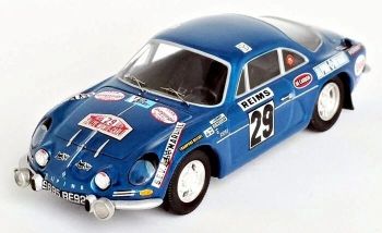 TRORRFR49 - RENAULT-ALPINE A110 #29 Rally van Monte Carlo 1972 J. HENRY / G.DI NICOLA - Gelimiteerd tot 150 stuks.