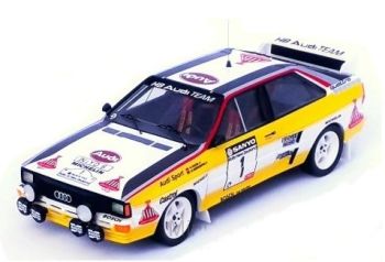 TRORRNZ03 - AUDI Quattro #1 Rally Nieuw-Zeeland 1984 W.ROHRL / C.GEISTDORFER - Gelimiteerd tot 150 ex.