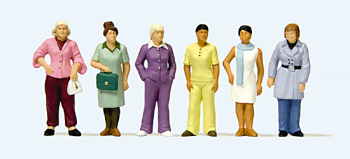 PREI68215 - Set van 6 staande dames