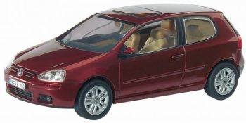 SCH04682 - VOLKSWAGEN Golf V rood metaal gelimiteerd tot 1000 exemplaren