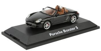 SCH04711 - PORSCHE Boxster S cabriolet open zwart