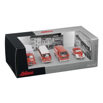 SCH25901 - Set Duitse brandweerwagens