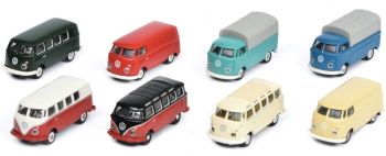 SCH26408 - Set van 8 VOLKSWAGEN T1
