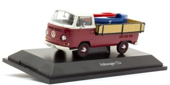 SCH3338 - VOLKSWAGEN T2 dienblad met twee kleine karting beperkt tot 1000 exemplaren