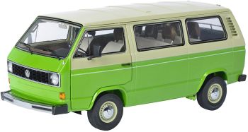 SCH380 - VOLKSWAGEN T3 groen en crème bus