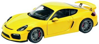 SCH400 - PORSCHE Cayman GT4 geel