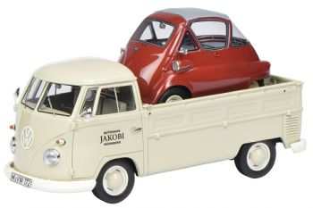 SCH8963 - VOLKSWAGEN T1 Jakobi met BMW Isetta